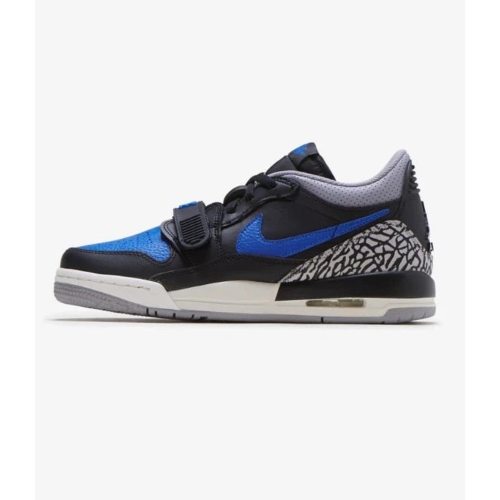 Big Kids Size 7Y Nike Air Jordan Legacy 312 GS Low Black Royal Shoes CD9054-041